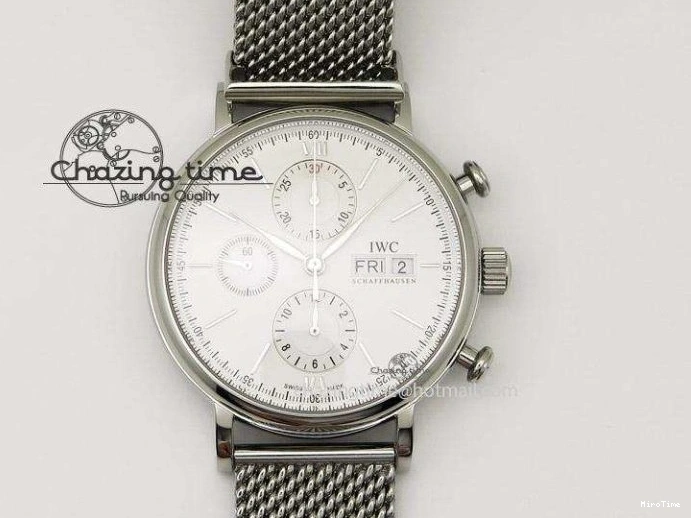 MIROTIME 0501 RelaxedFit Big Pilot Real PR IW500435 “Muhammad Ali” ZF Best Edition On Black Leather Strap A 7295